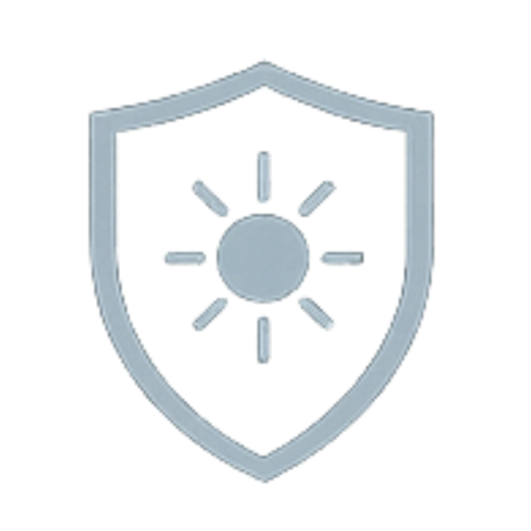 UV400 sunglasses icon representing full ultraviolet eye protection